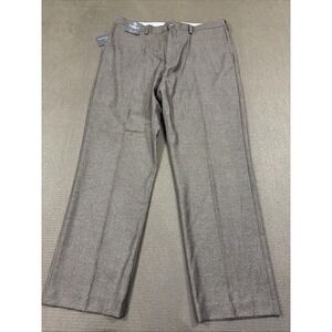 New Hart Schaffner Marx Dress Pants Mens 36x30 Gray 100% Wool